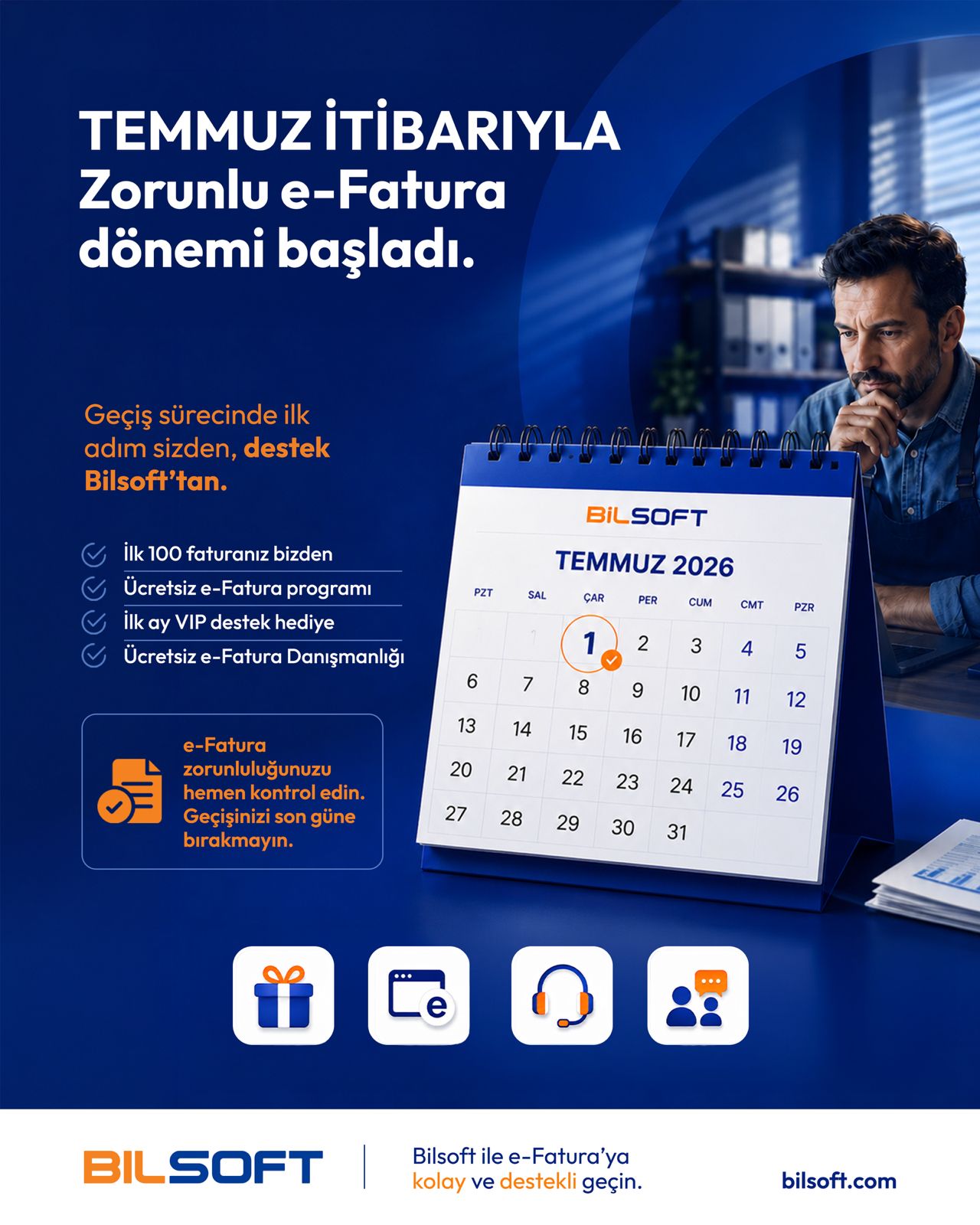 1 Temmuz e-Fatura Geçiş Kampanyası