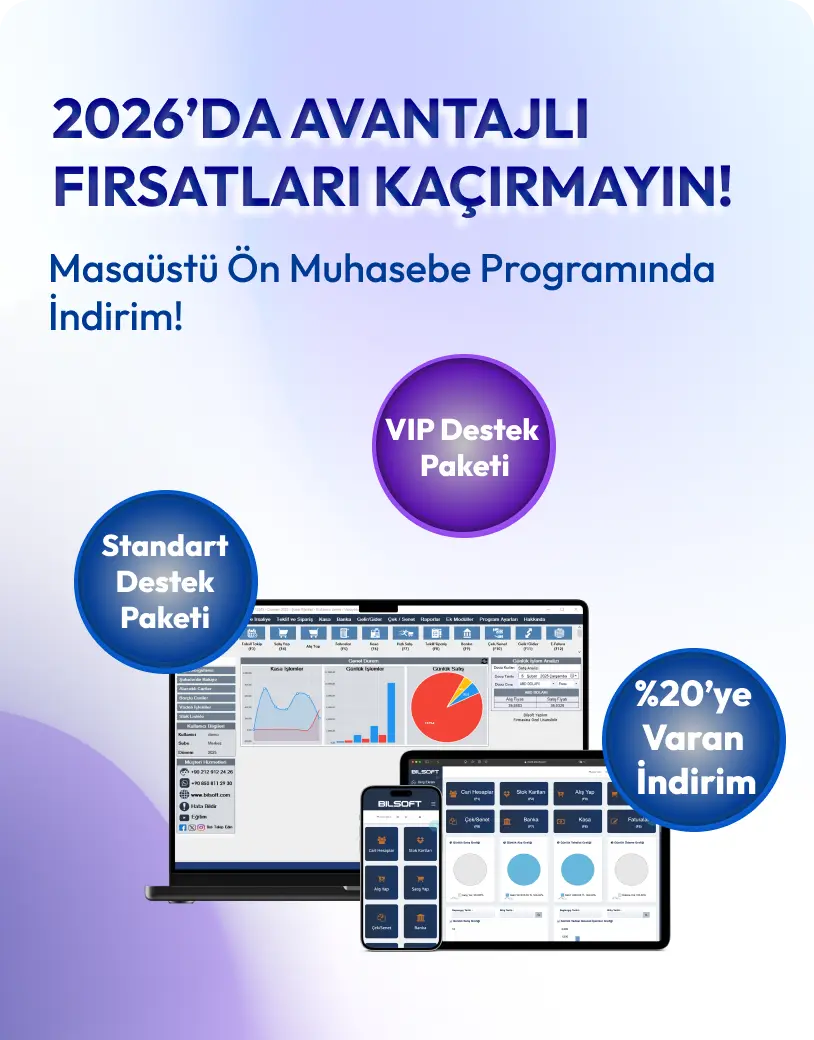 Masaüstü Ön Muhasebe Programı Kampanyası