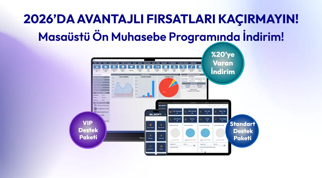 Masaüstü Ön Muhasebe Programı Kampanyası