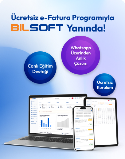 Dijital Dönüşümde Ücretsiz E-Fatura Programı ile Bilsoft Yanında